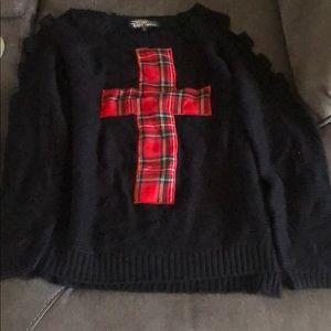 Knitted Ribbed Sweater